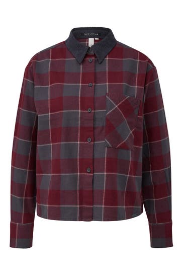 QS BY S.OLIVER Casual-Bluse 39N0_bordeaux