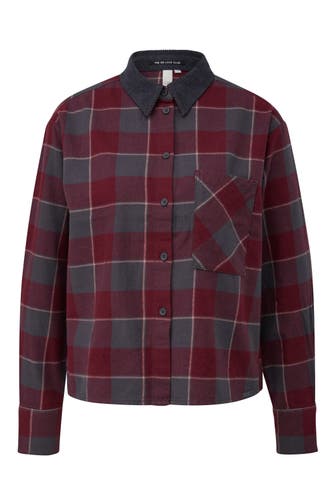 QS BY S.OLIVER Casual-Bluse 39N0_bordeaux