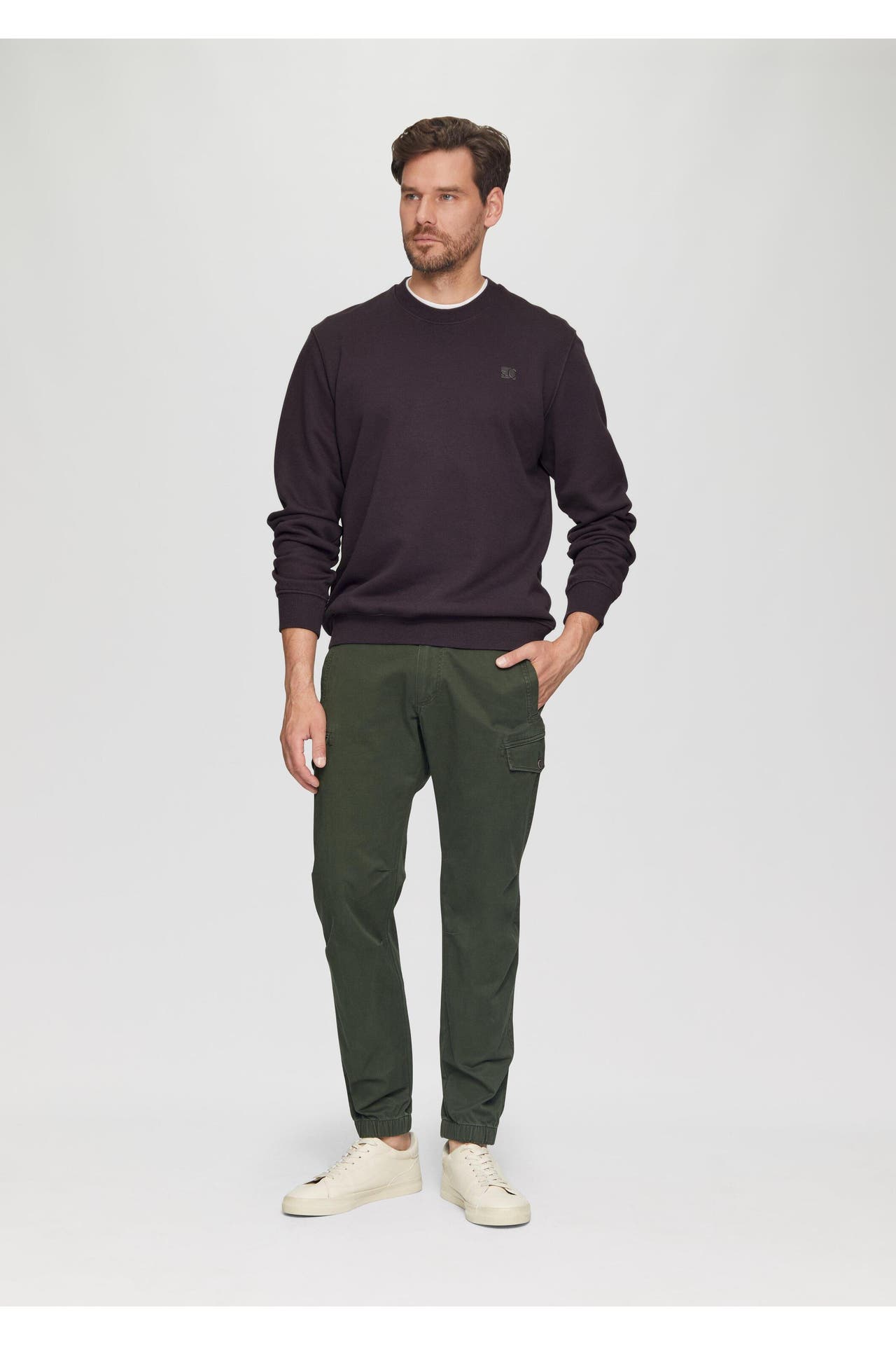 S.OLIVER Sweatshirt 4868_aubergine, Bild 1