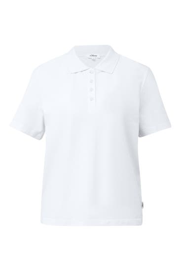 S.OLIVER - Polo-Shirt 0100_weiß