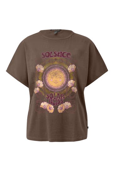 QS BY S.OLIVER T-Shirt 89D1_braun