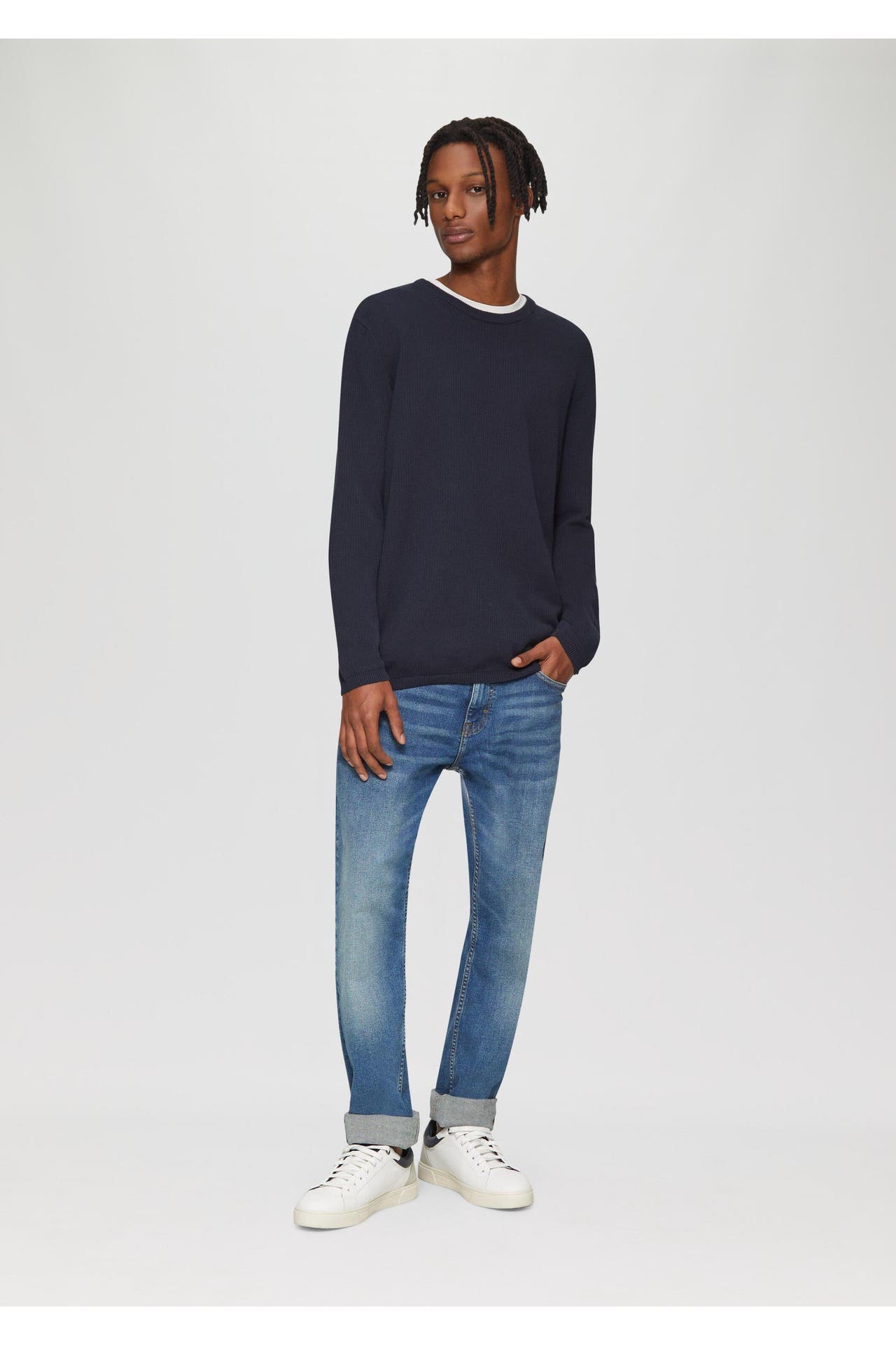 QS BY S.OLIVER Pullover 5884_navy, Bild 1