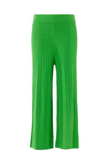 COMMA, Stoffhose 7443_grün Wide/ Loose Fit