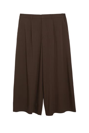 QS BY S.OLIVER Stoffhose 8945_dunkelbraun Tapered