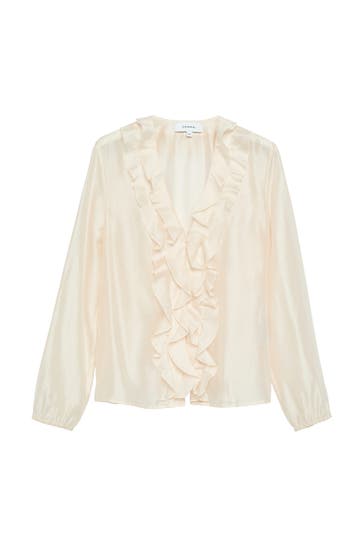 COMMA, Casual-Bluse 9300_helles beige