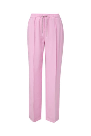 COMMA, Stoffhose 4444_rosa Tapered