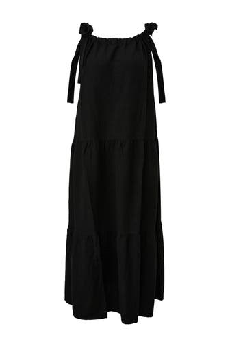 QS BY S.OLIVER Midikleid 9999_schwarz