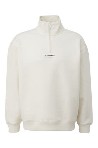 QS BY S.OLIVER Sweatshirt 03D0_creme