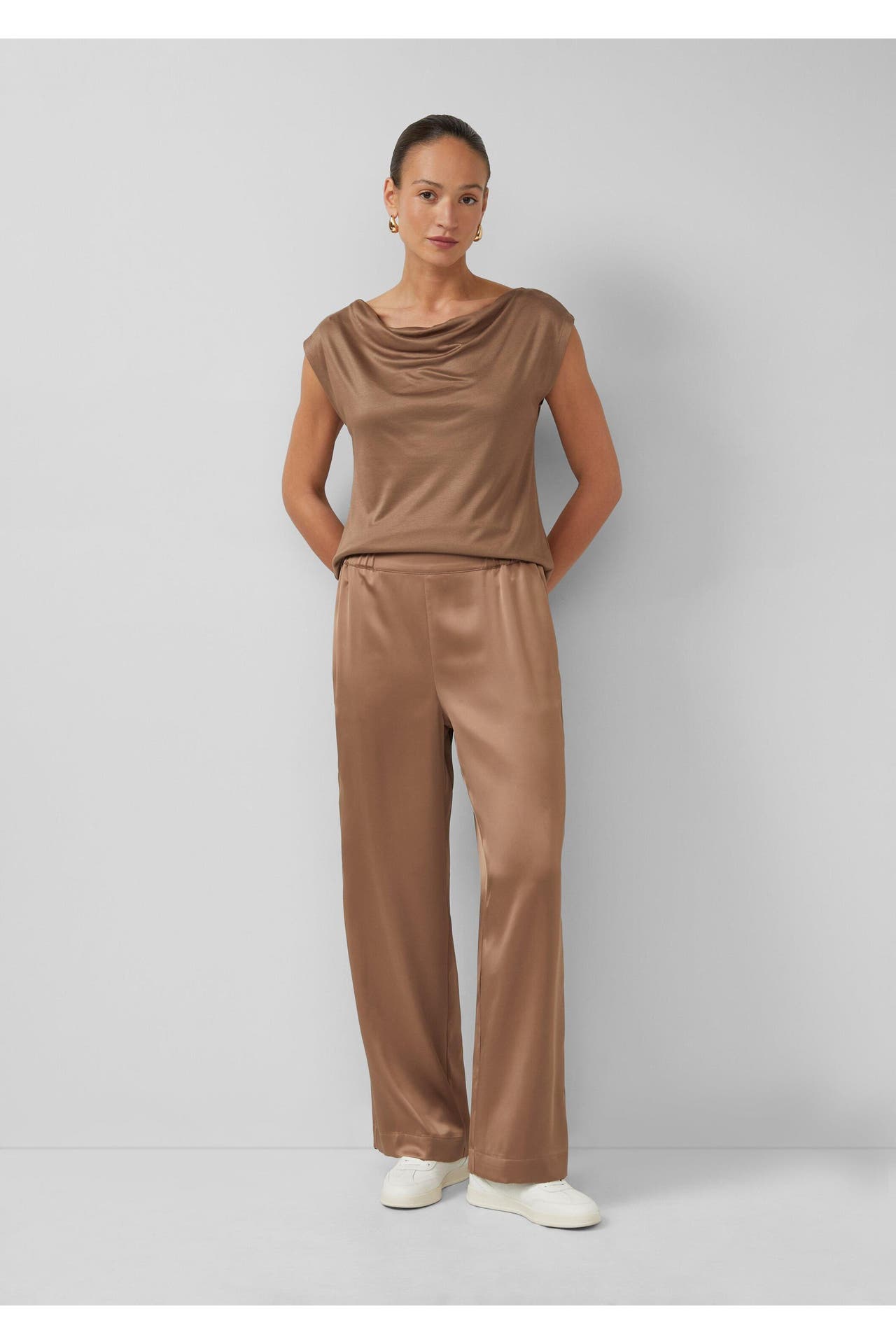 S.OLIVER Stoffhose 8624_cognac Tapered, Bild 1