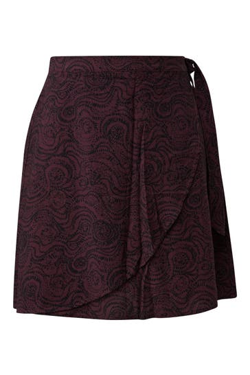 QS BY S.OLIVER Minirock 49A0_bordeaux