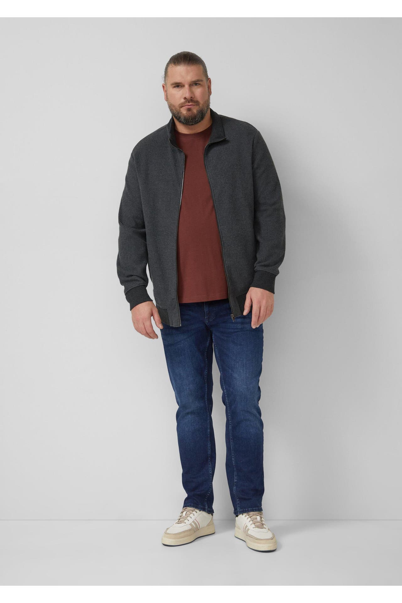 S.OLIVER Sweatjacke 9898_dunkelgrau, Bild 1