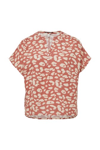 QS BY S.OLIVER Blusenshirt 20A1_papaya