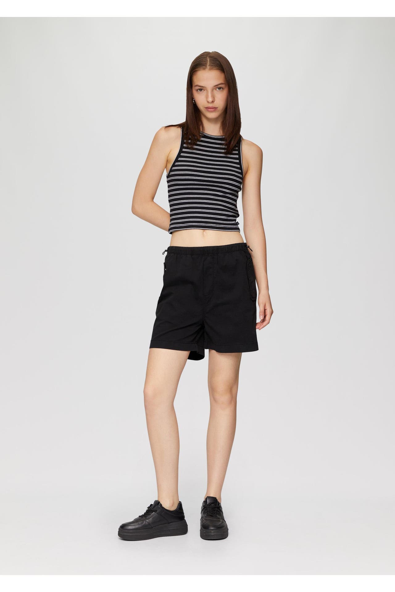 QS BY S.OLIVER Short ABBY 9999_schwarz Tapered, Bild 1