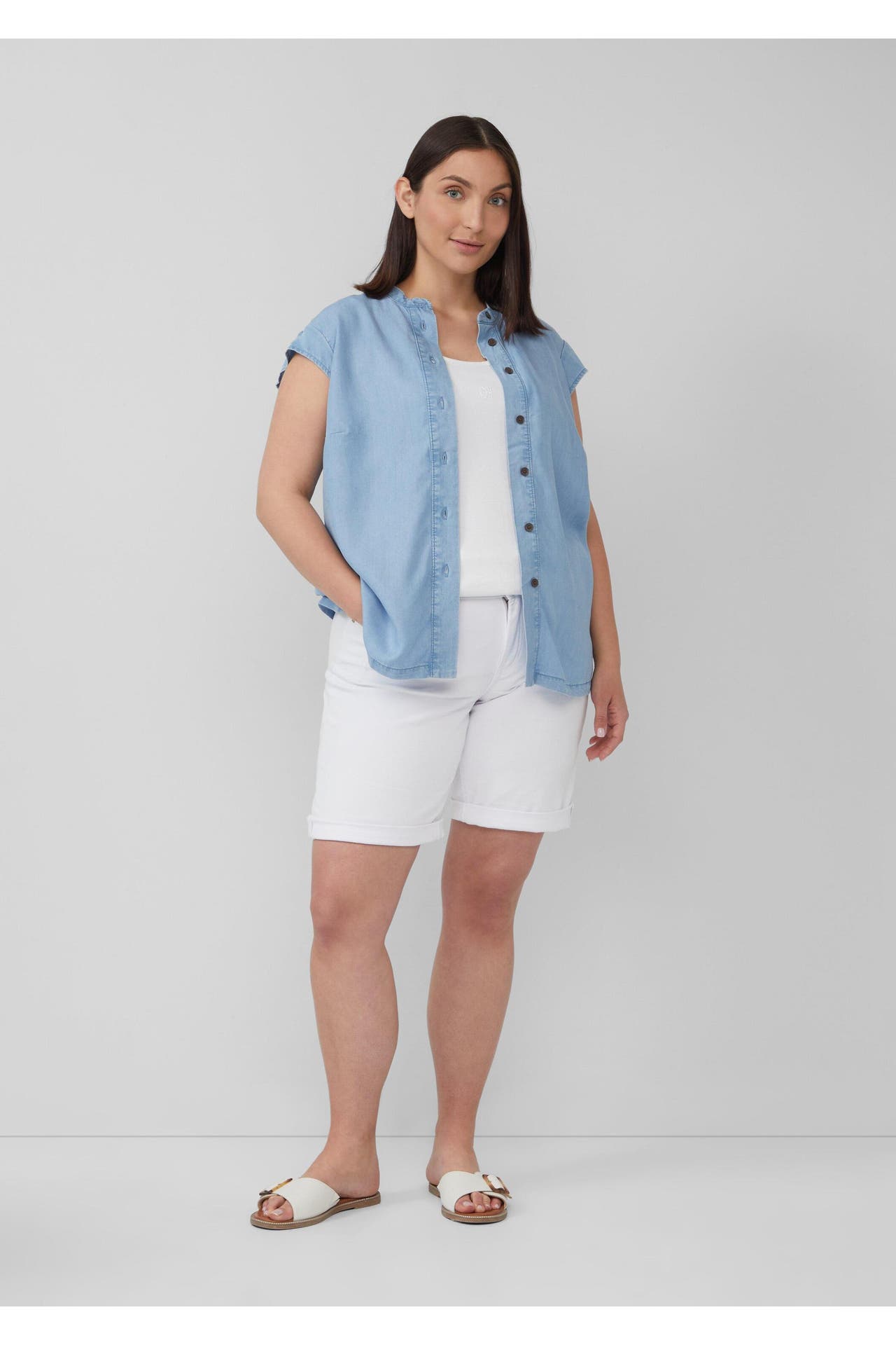 S.OLIVER Blusenshirt 53Y4_hellblau, Bild 1