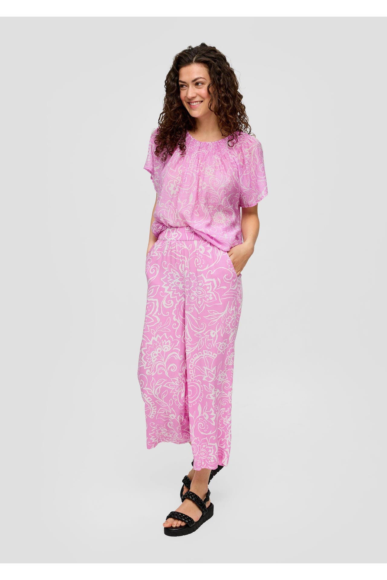 S.OLIVER Stoffhose 43A0_rosa Tapered, Bild 1