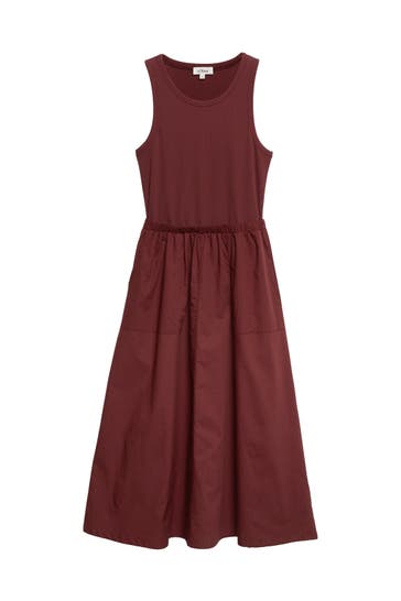 S.OLIVER Midikleid 3903_bordeaux