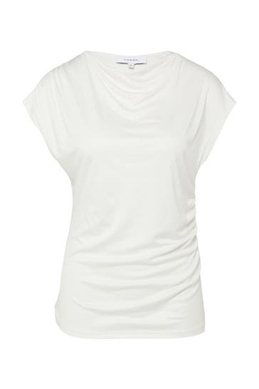 COMMA, T-Shirt 0120_weiß
