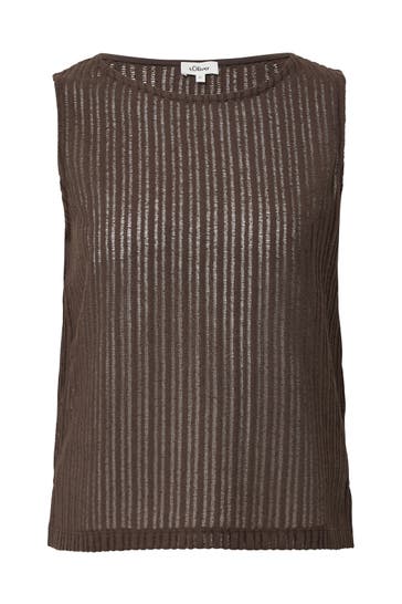 S.OLIVER T-Shirt 8828_mokka