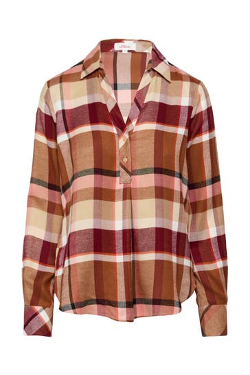 S.OLIVER Casual-Bluse 33N9_rot
