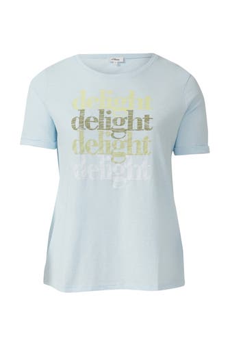 S.OLIVER T-Shirt 51D0_arktisblau