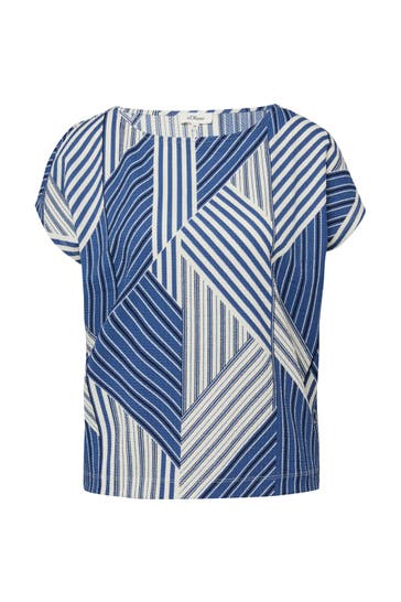S.OLIVER T-Shirt 55A1_royalblau