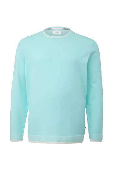 S.OLIVER Pullover 60X0_helles türkis