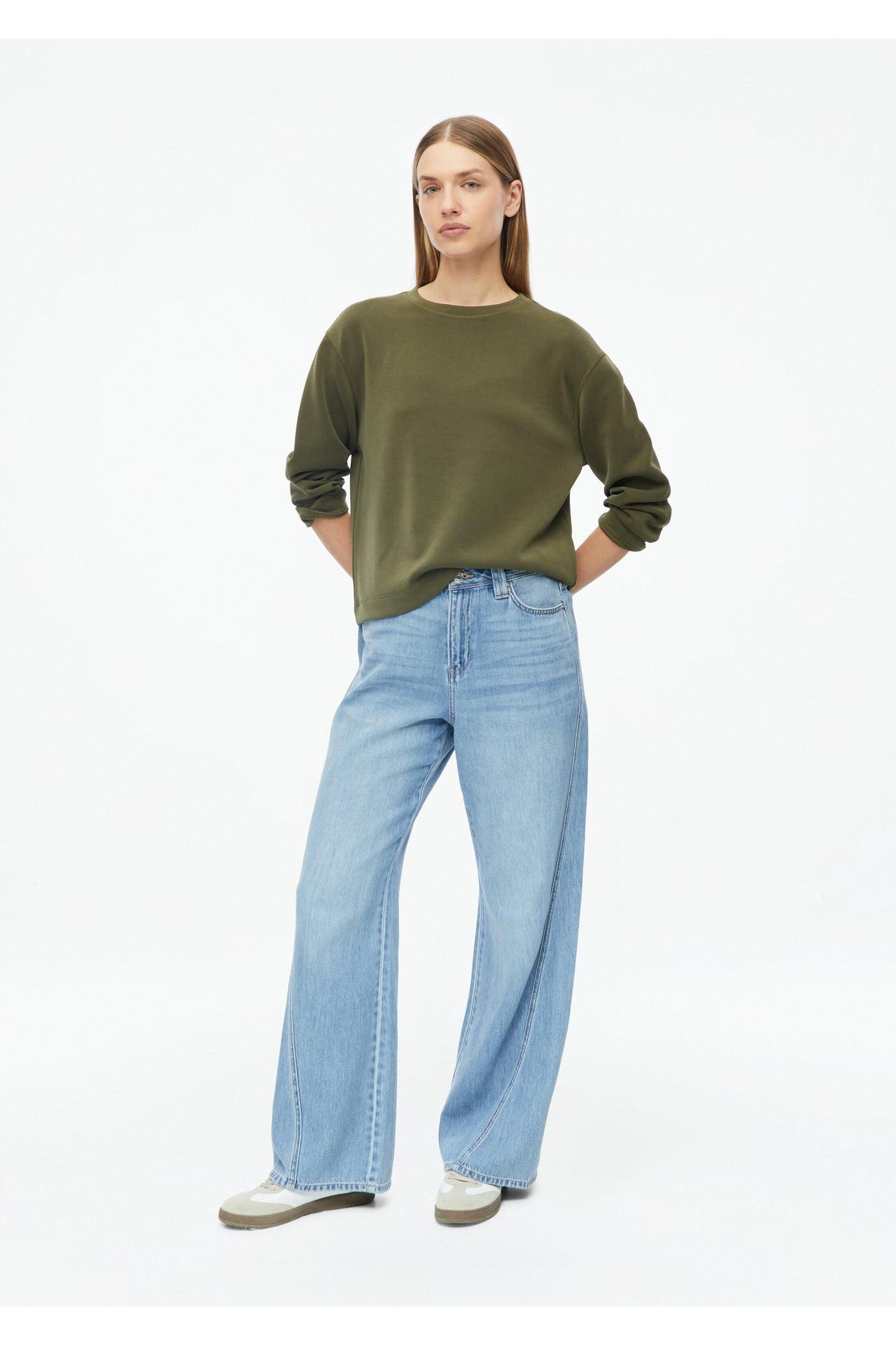 S.OLIVER Sweatshirt 7994_olivgrün, Bild 1