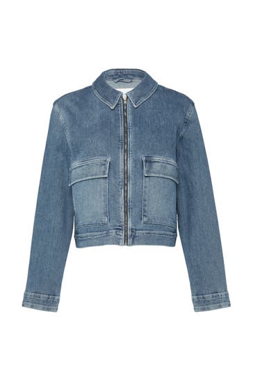COMMA, Jacke 55Z4_blau