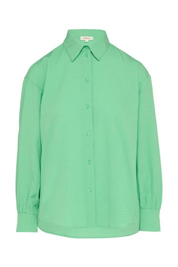 S.OLIVER Casual-Bluse 7326_limettengrün