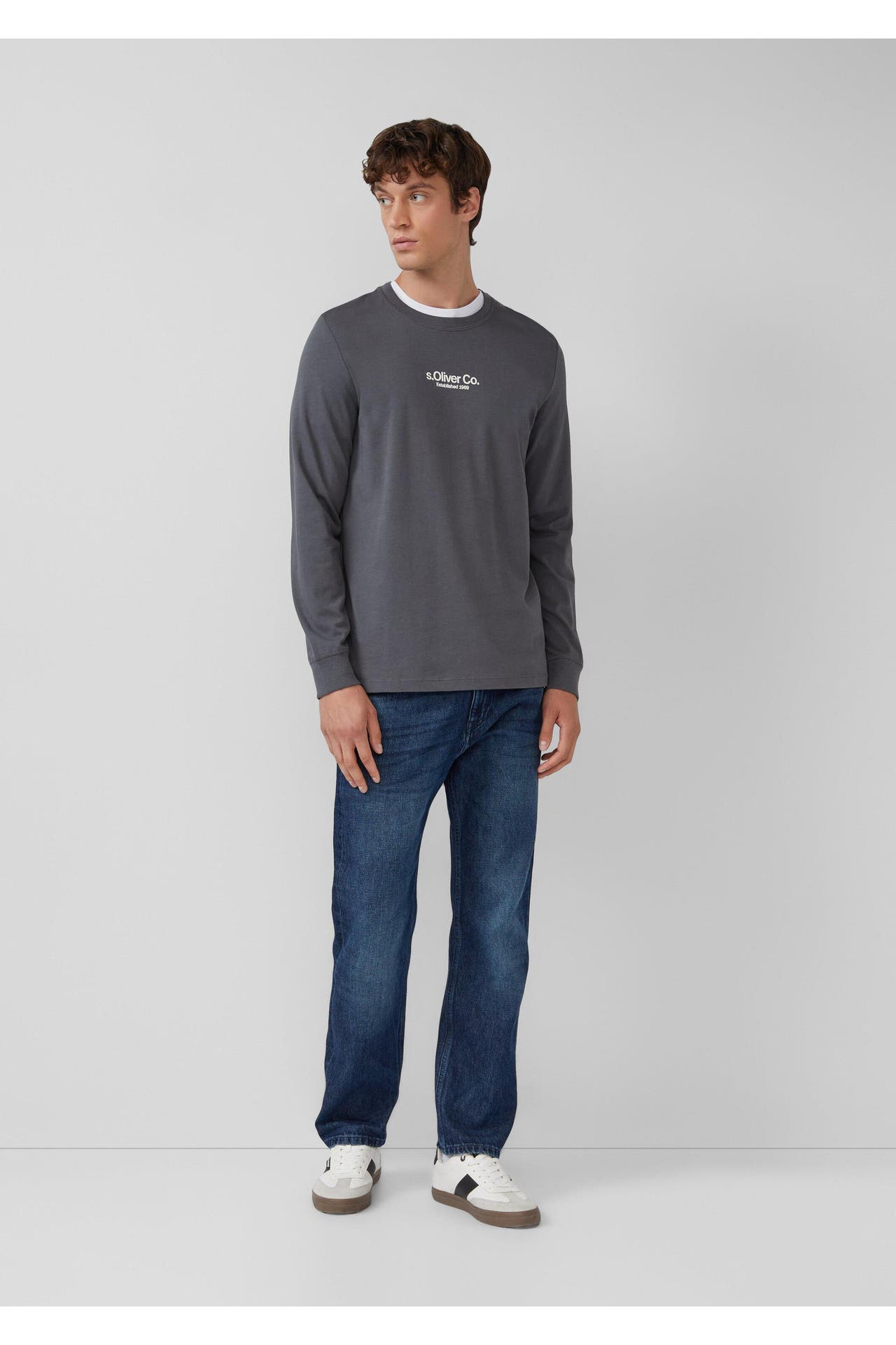 S.OLIVER Longsleeve 95D1_schiefergrau, Bild 1