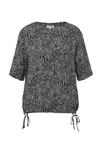 S.OLIVER Blusenshirt 99B0_schwarz