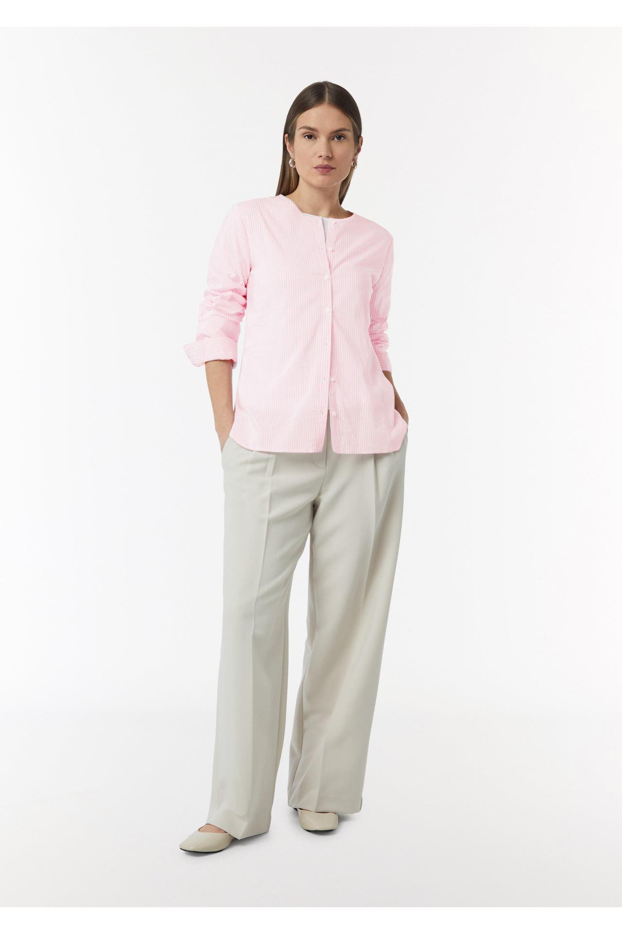 COMMA, Casual-Bluse 44G1_rosa, Bild 1