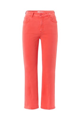 COMMA, Stoffhose 3205_granatapfel Wide/ Loose Fit