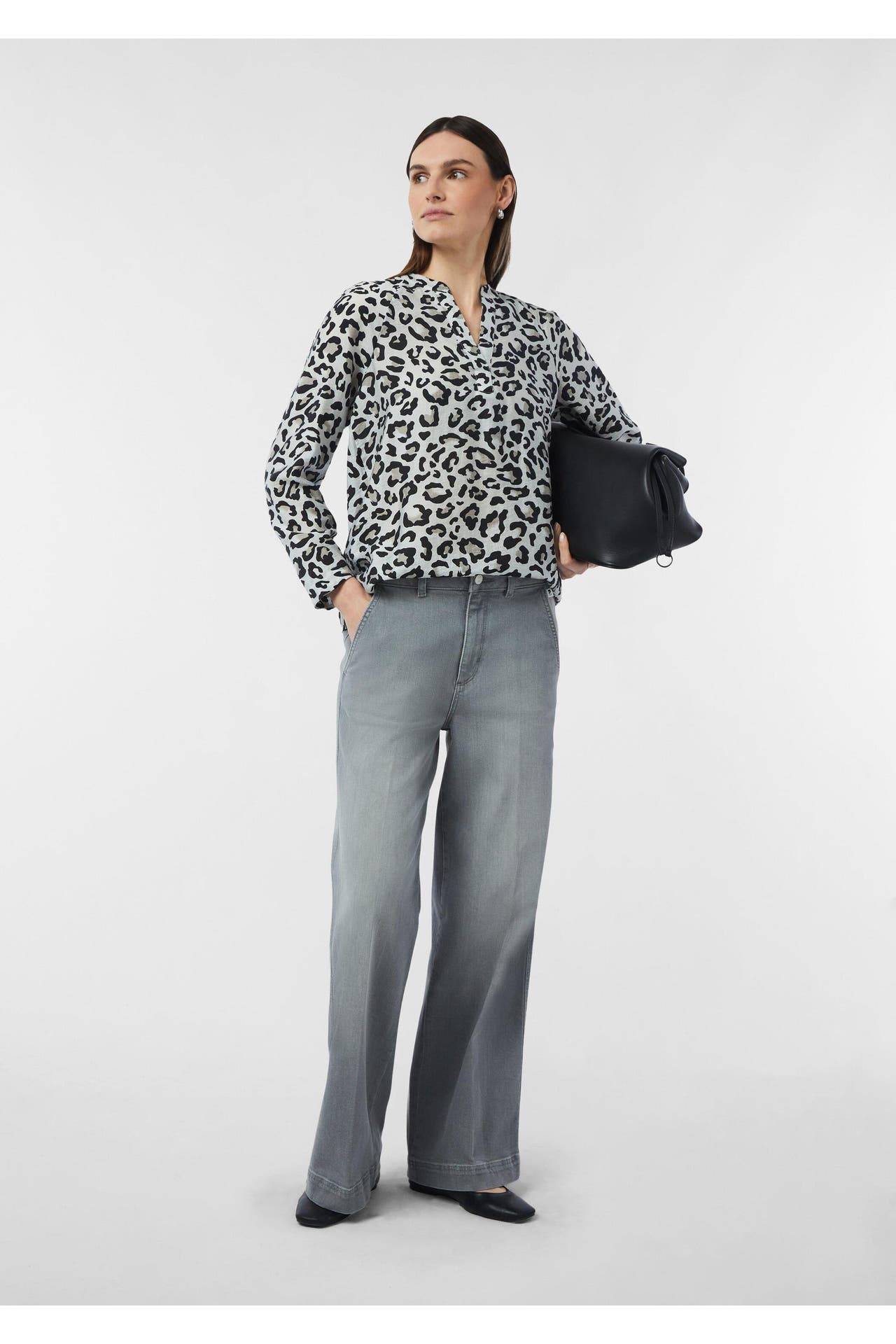 COMMA, Casual-Bluse 90A8_hellgrau, Bild 1