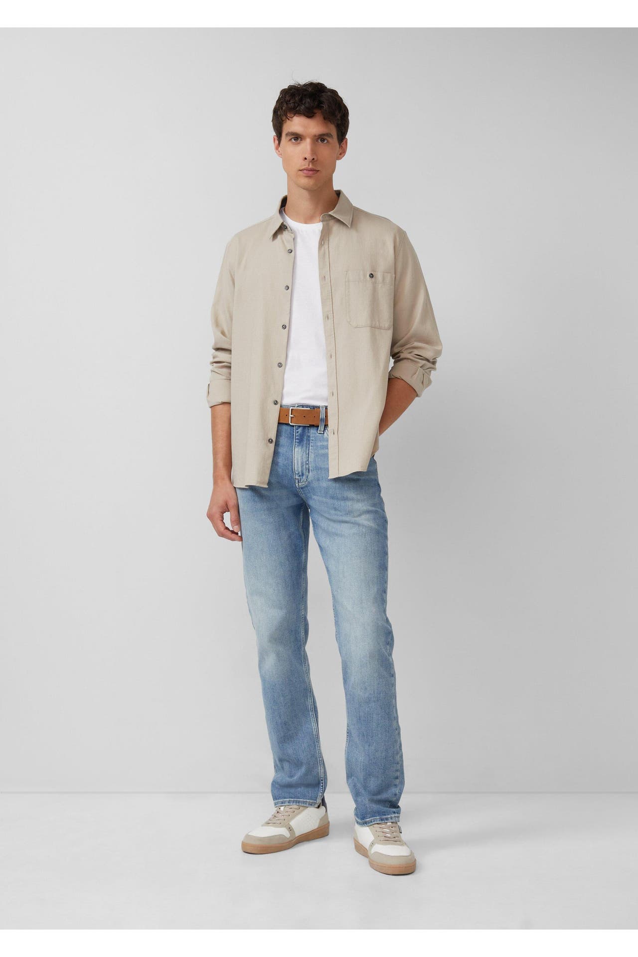 S.OLIVER Casual-Gürtel 8469_sandstein, Bild 1