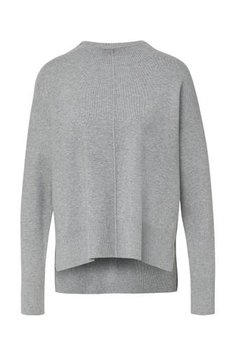 COMMA, Pullover 93W7_grau meliert