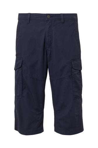S.OLIVER Short FILE 58A0_tiefblau Tapered