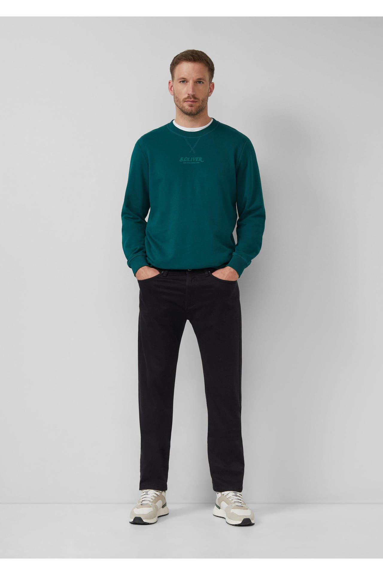 S.OLIVER Sweatshirt 79D1_tannengrün, Bild 1
