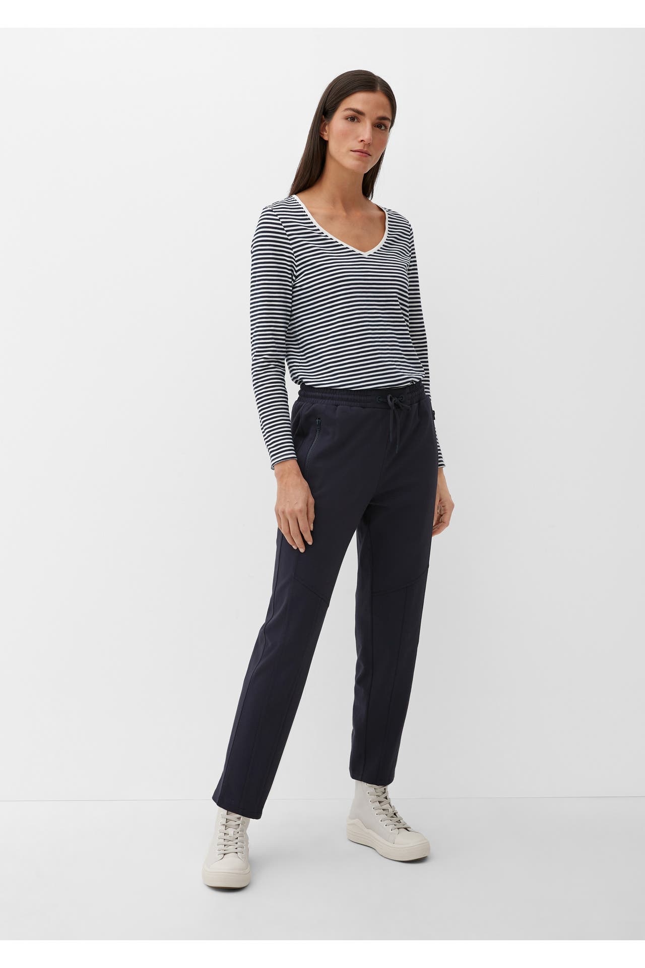 S.OLIVER Joggpant 5959_navy Tapered, Bild 1