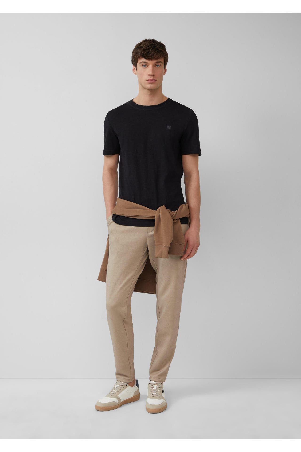 S.OLIVER Sweatpant PHOENIX 8351_hellbraun Tapered, Bild 1