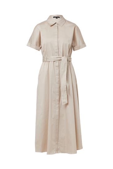 COMMA, Midikleid 8007_helles beige