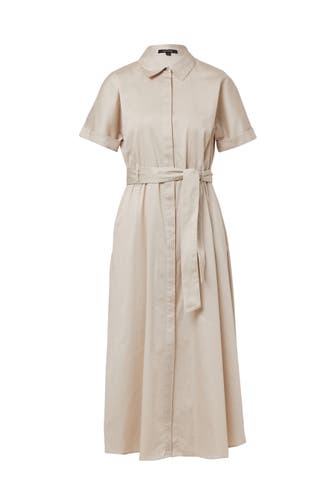 COMMA, Midikleid 8007_helles beige
