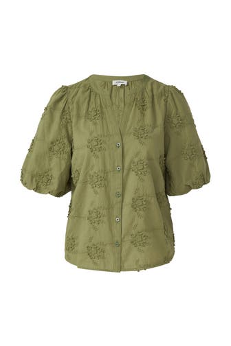S.OLIVER Blusenshirt 7900_olivgrün