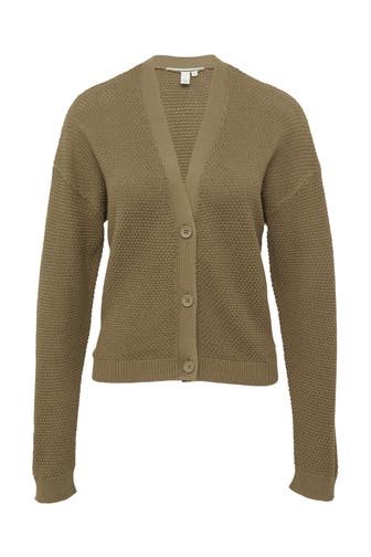 QS BY S.OLIVER Strickjacke 7854_olivgrün