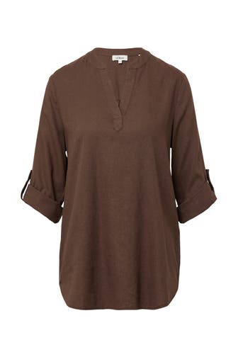 S.OLIVER Casual-Bluse 8828_mokka