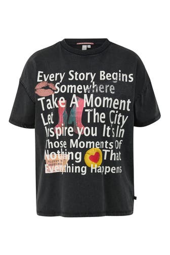 QS BY S.OLIVER T-Shirt 99D0_schwarz