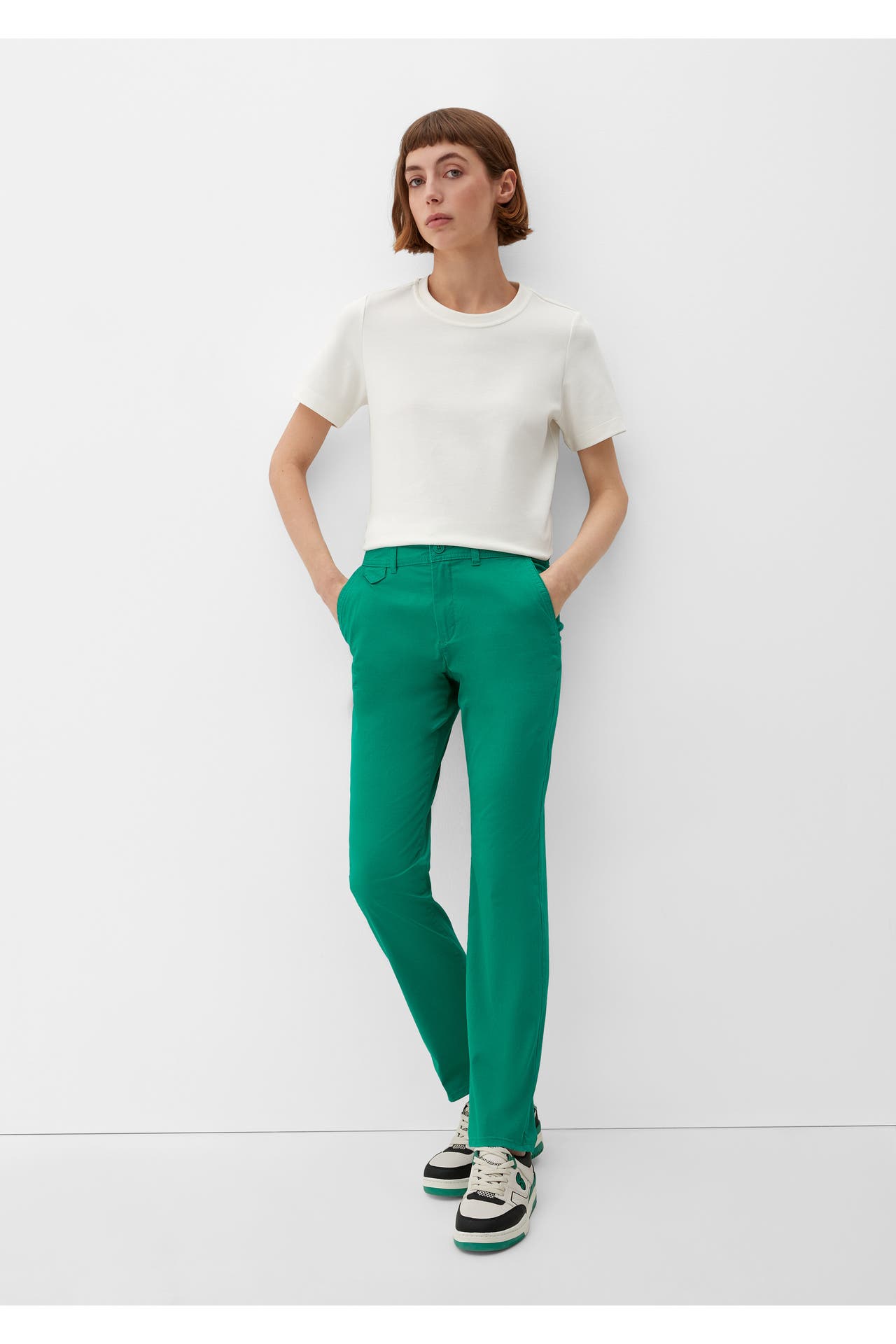 S.OLIVER Chino 7646_smaragd Tapered, Bild 1
