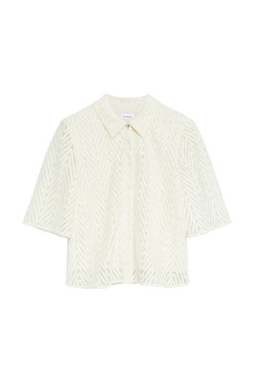 COMMA, Blusenshirt 0120_weiß
