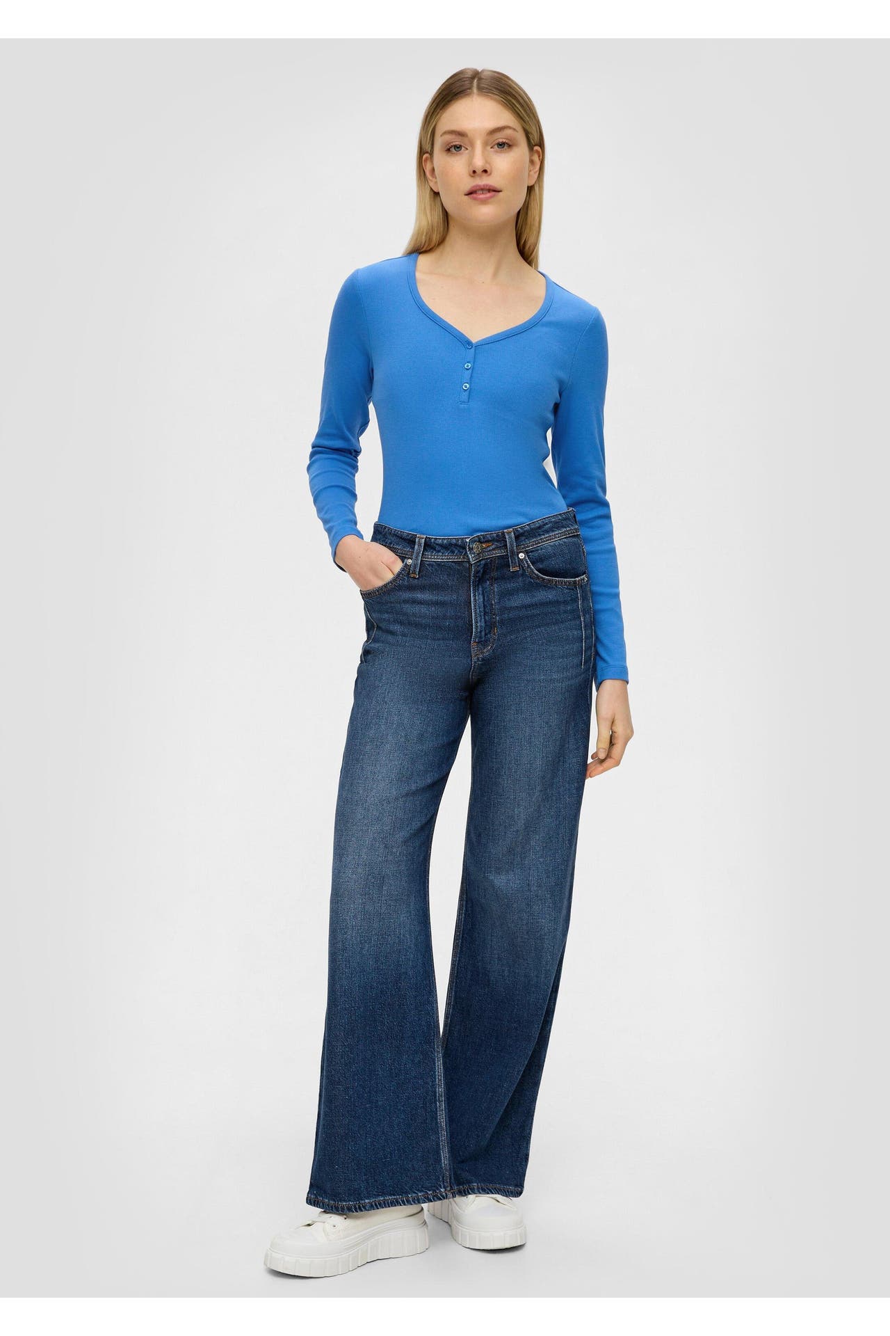 S.OLIVER Longsleeve 5531_royalblau, Bild 1