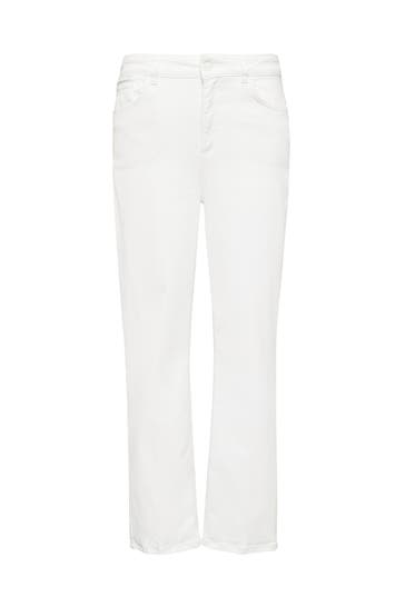 COMMA, Jeans 0100_weiß Tapered